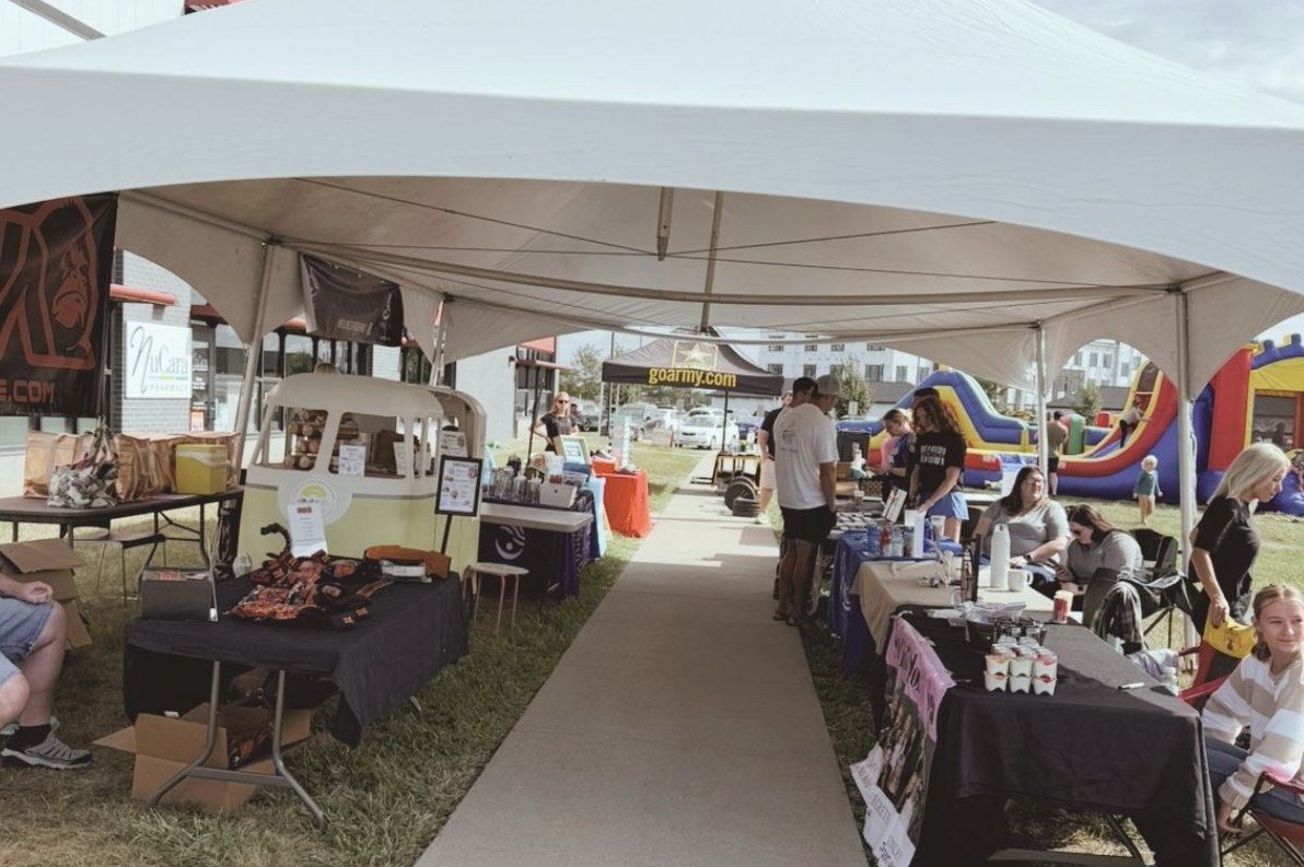 Food trucks at ApexFest